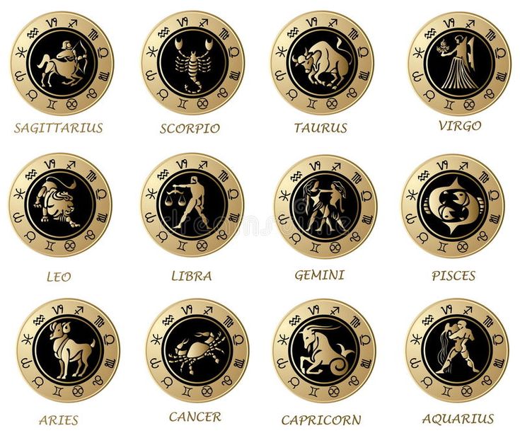 horoscope stock vector illustration of animal, astrology 13575282